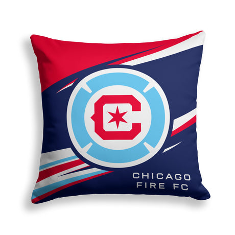 Pixsona Chicago Fire FC Velocity Throw Pillow