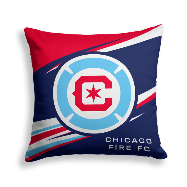 Pixsona Chicago Fire FC Velocity Throw Pillow