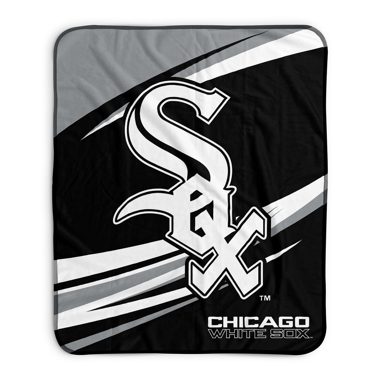 Pixsona Chicago White Sox Velocity Pixel Fleece Blanket