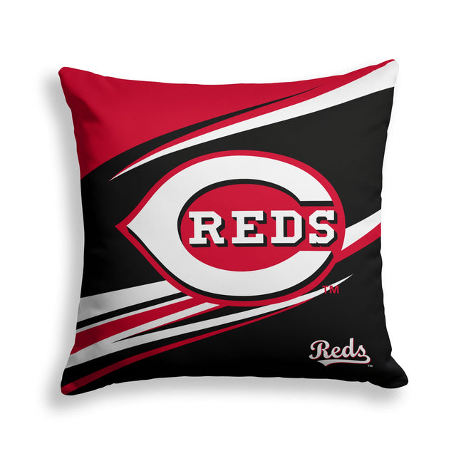 Pixsona Cincinnati Reds Velocity Throw Pillow