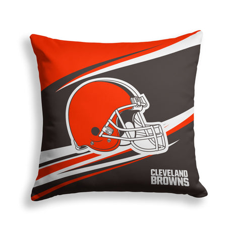 Pixsona Cleveland Browns Velocity Throw Pillow