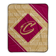 Pixsona Cleveland Cavaliers Boxed Pixel Fleece Blanket