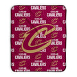 Pixsona Cleveland Cavaliers Repeat Pixel Fleece Blanket