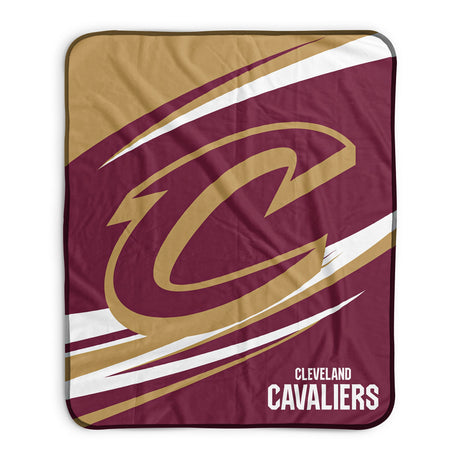 Pixsona Cleveland Cavaliers Velocity Pixel Fleece Blanket