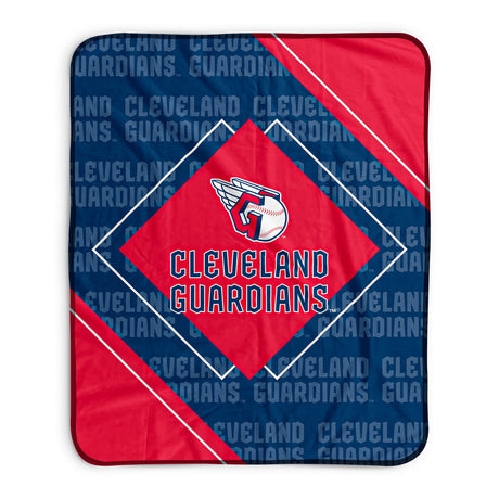 Pixsona Cleveland Guardians Boxed Pixel Fleece Blanket