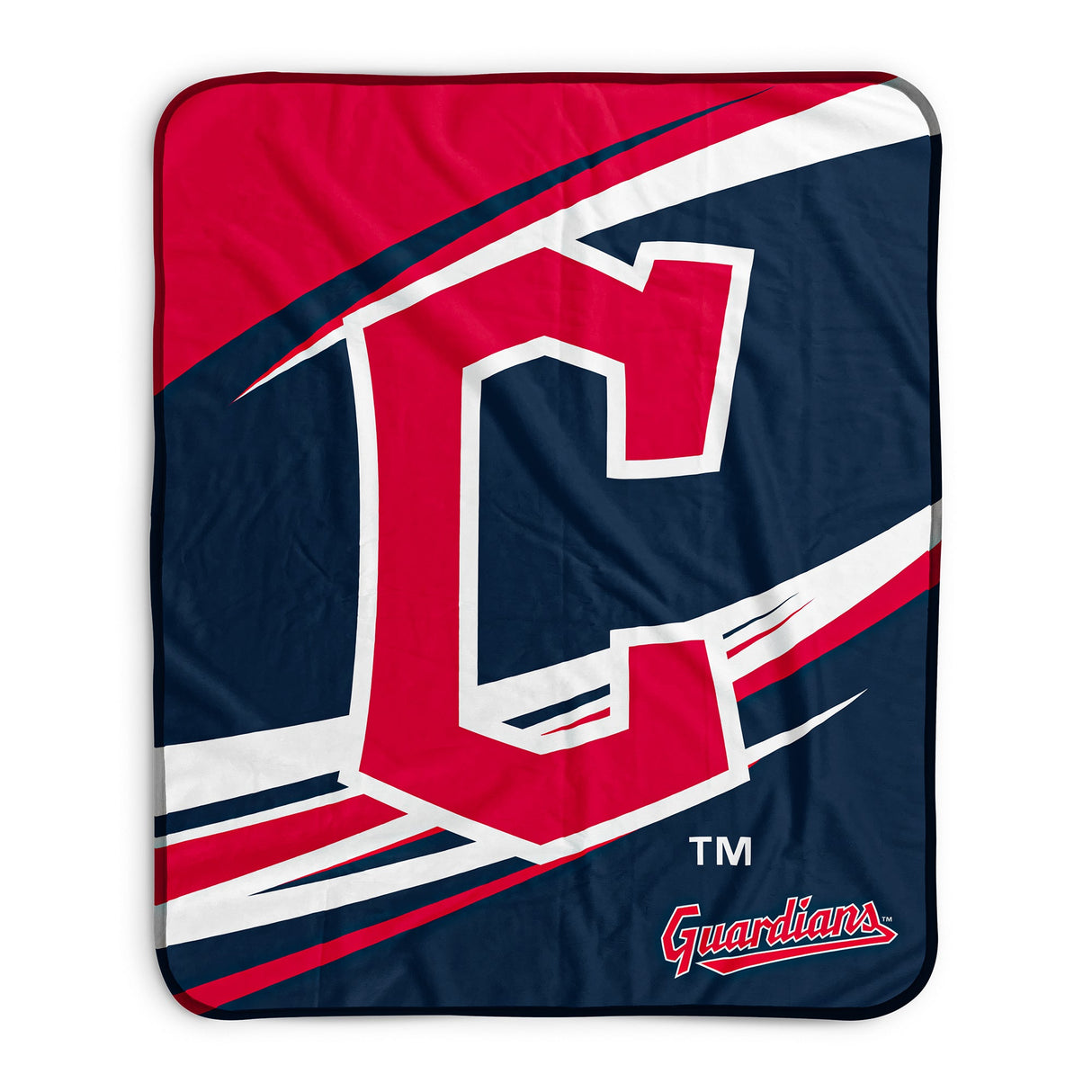 Pixsona Cleveland Guardians Velocity Pixel Fleece Blanket