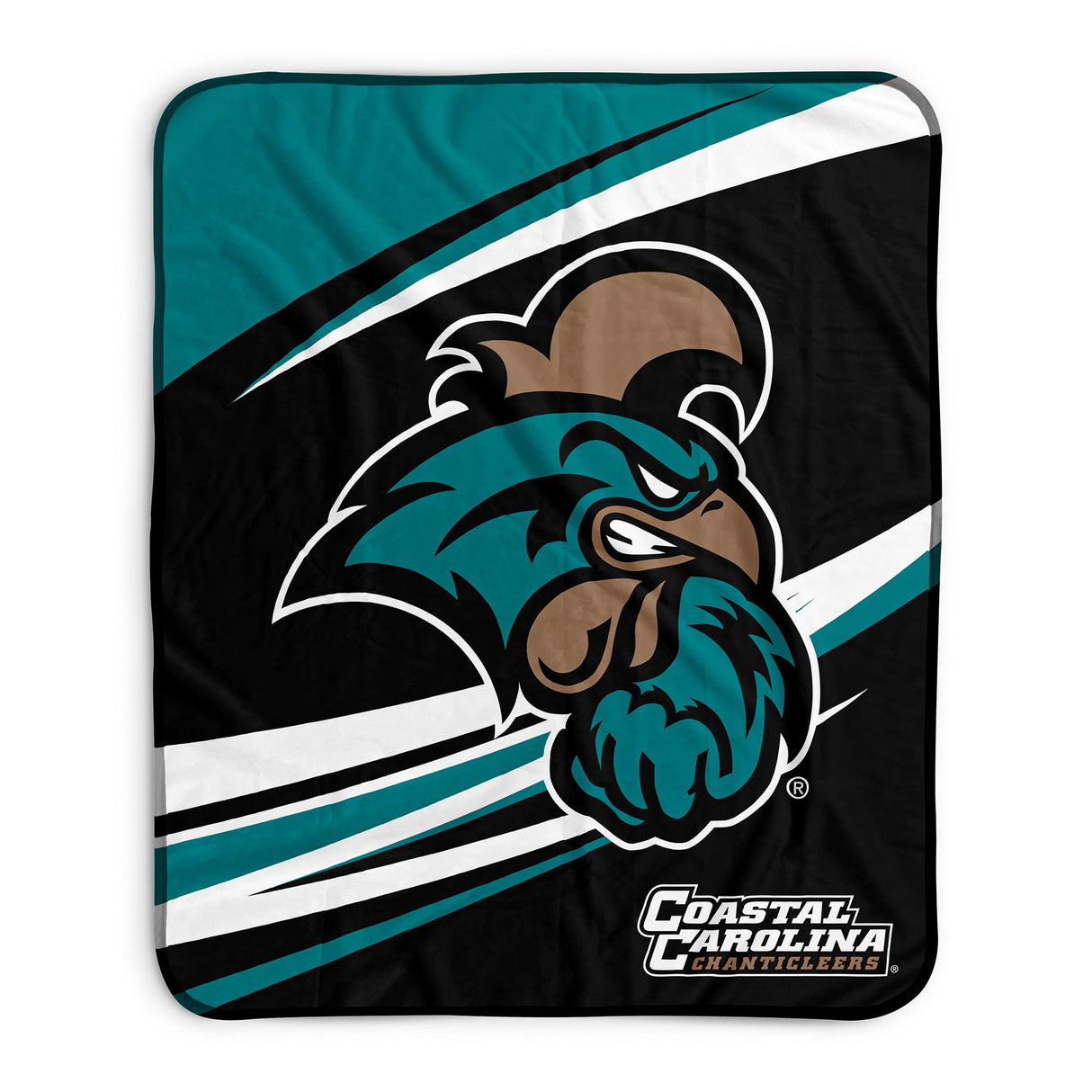 Pixsona Coastal Carolina Chanticleers Velocity Pixel Fleece Blanket