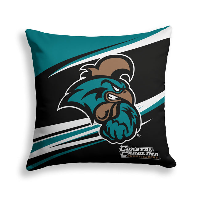 Pixsona Coastal Carolina Chanticleers Velocity Throw Pillow