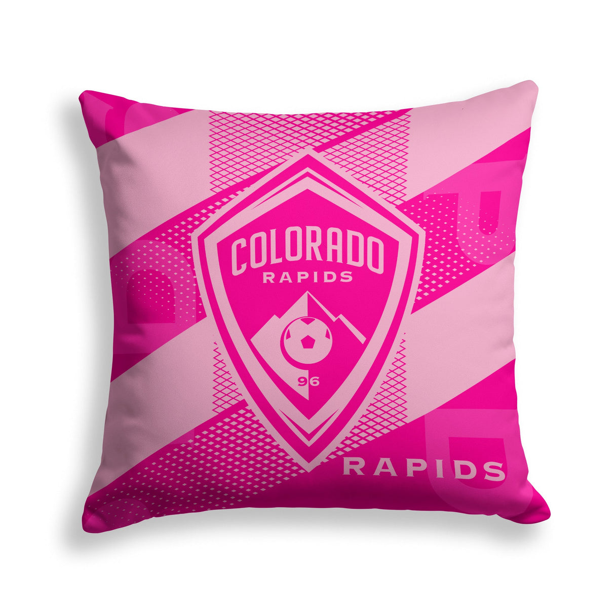 Pixsona Colorado Rapids Pink Motion Throw Pillow