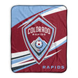 Pixsona Colorado Rapids Velocity Pixel Fleece Blanket