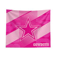 Pixsona Dallas Cowboys Pink Motion Tapestry