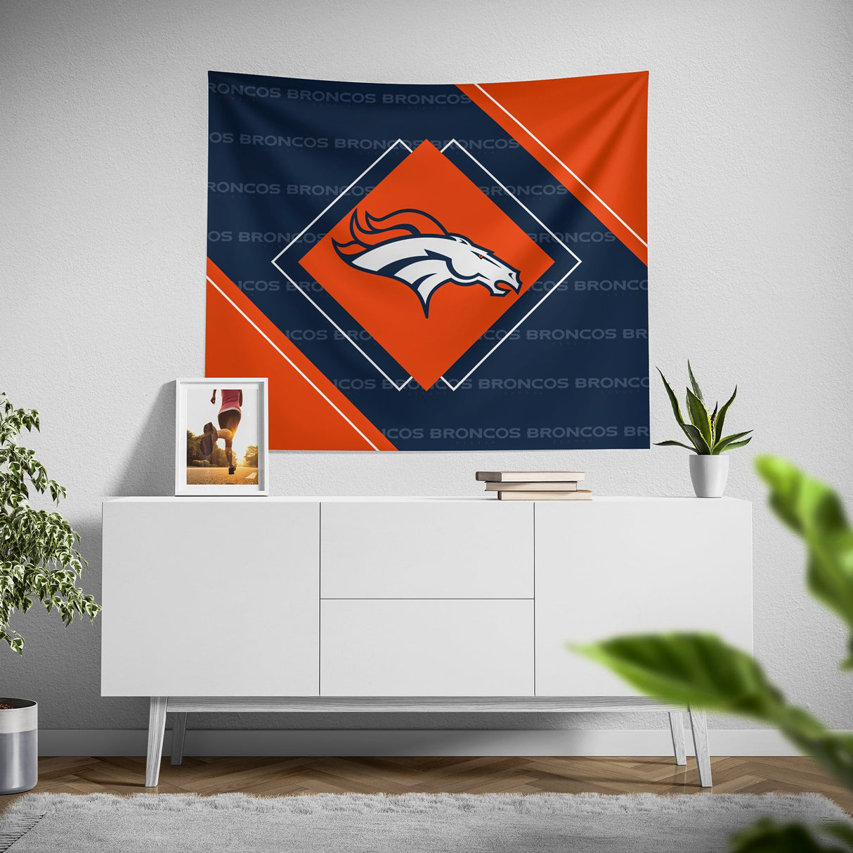 Pixsona Denver Broncos Boxed Tapestry