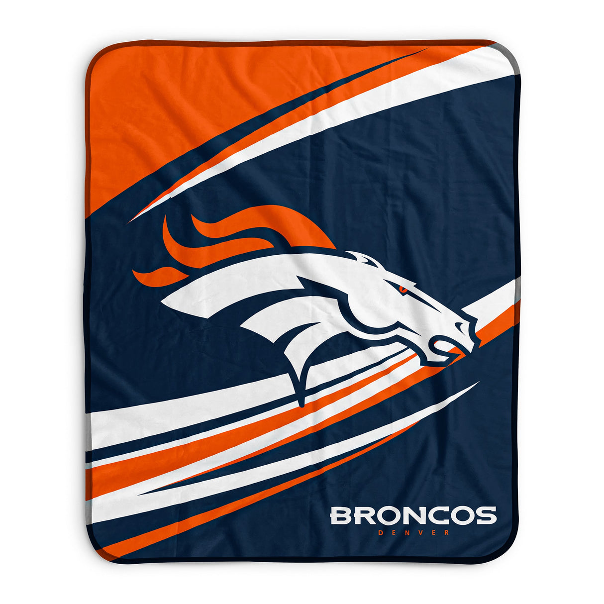 Pixsona Denver Broncos Velocity Pixel Fleece Blanket