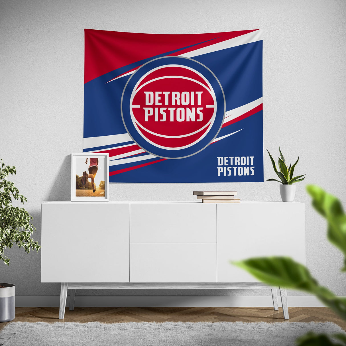 Pixsona Detroit Pistons Velocity Tapestry