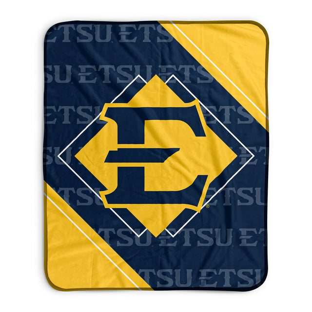 Pixsona East Tennessee Buccaneers Boxed Pixel Fleece Blanket