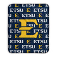 Pixsona East Tennessee Buccaneers Repeat Pixel Fleece Blanket