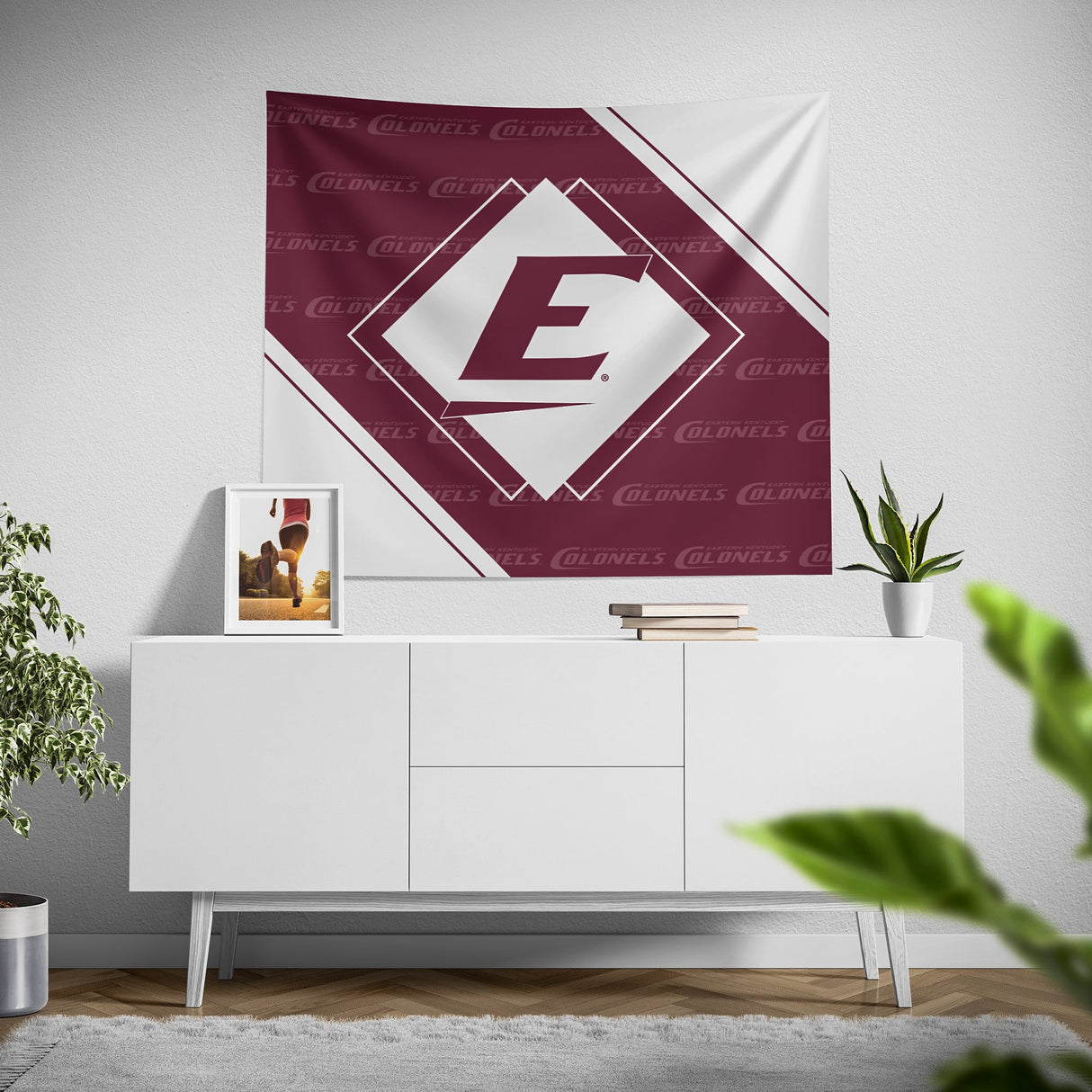 Pixsona Eastern Kentucky Colonels Boxed Tapestry