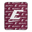 Pixsona Eastern Kentucky Colonels Repeat Pixel Fleece Blanket