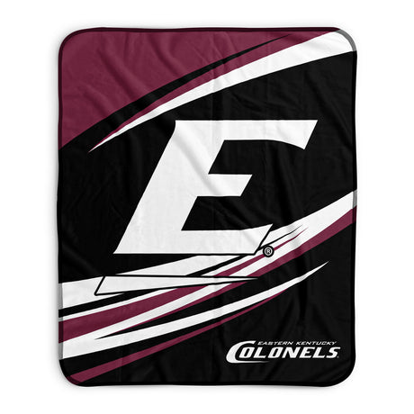 Pixsona Eastern Kentucky Colonels Velocity Pixel Fleece Blanket