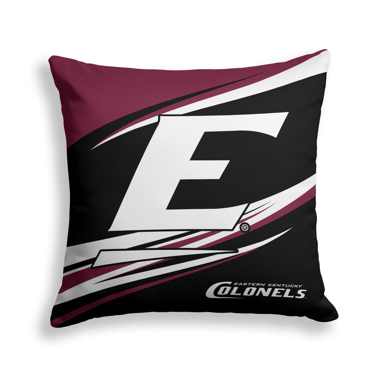 Pixsona Eastern Kentucky Colonels Velocity Throw Pillow