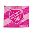 Pixsona FC Cincinnati Pink Motion Tapestry