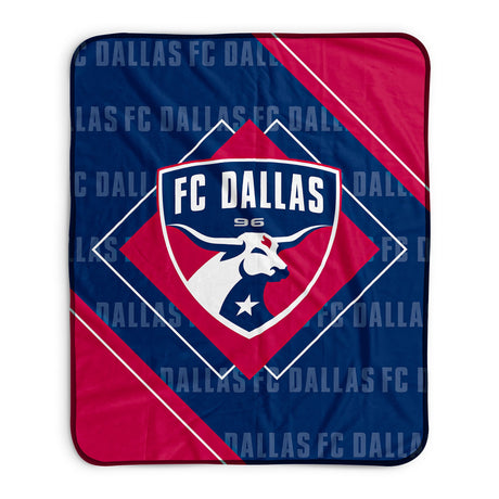 Pixsona FC Dallas Boxed Pixel Fleece Blanket