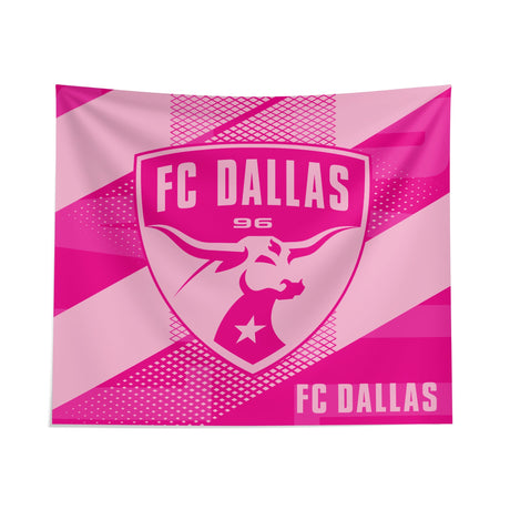 Pixsona FC Dallas Pink Motion Tapestry