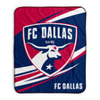 Pixsona FC Dallas Velocity Pixel Fleece Blanket