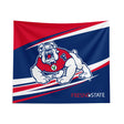 Pixsona Fresno State Bulldogs Velocity Tapestry