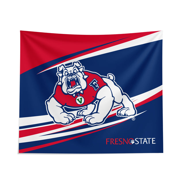 Pixsona Fresno State Bulldogs Velocity Tapestry