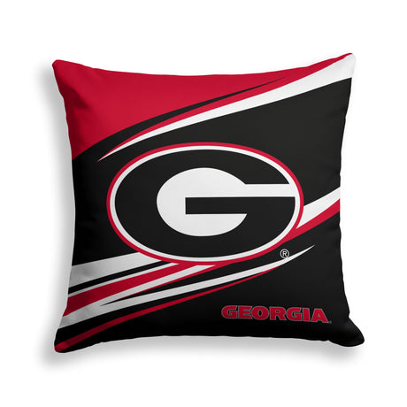 Pixsona Georgia Bulldogs Velocity Throw Pillow