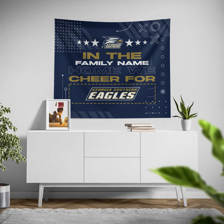 Pixsona Georgia Southern Eagles Cheer Tapestry | Personalized | Custom