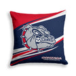 Pixsona Gonzaga Bulldogs Velocity Throw Pillow