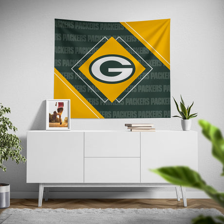 Pixsona Green Bay Packers Boxed Tapestry