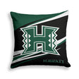 Pixsona Hawaii Rainbow Warriors Velocity Throw Pillow