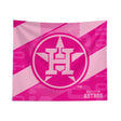 Pixsona Houston Astros Pink Motion Tapestry