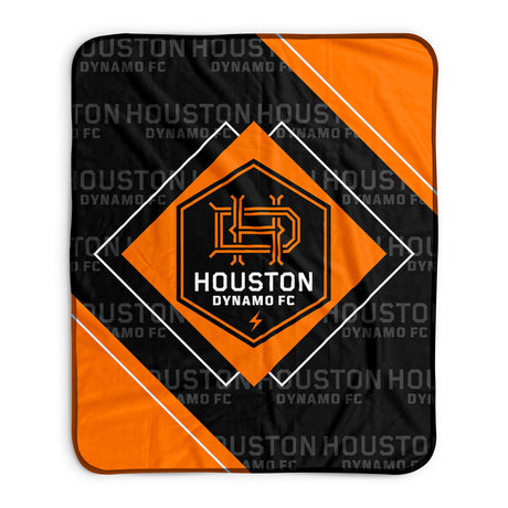 Pixsona Houston Dynamo Boxed Pixel Fleece Blanket