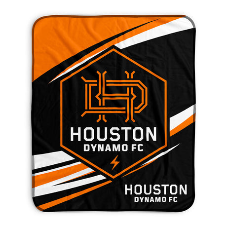 Pixsona Houston Dynamo Velocity Pixel Fleece Blanket