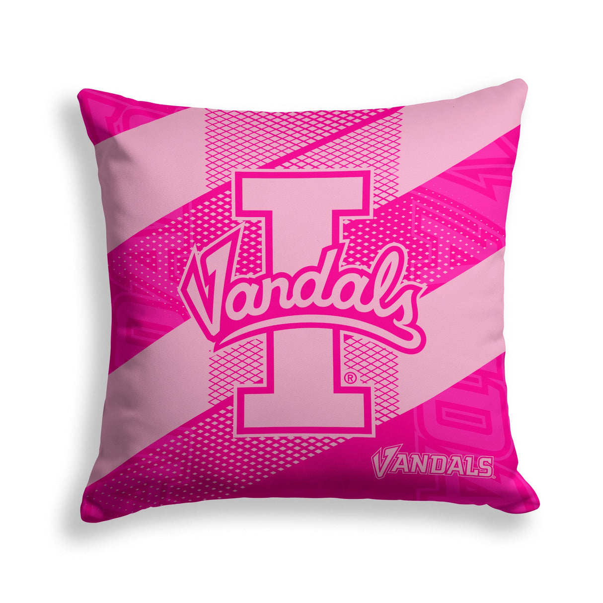 Pixsona Idaho Vandals Pink Motion Throw Pillow