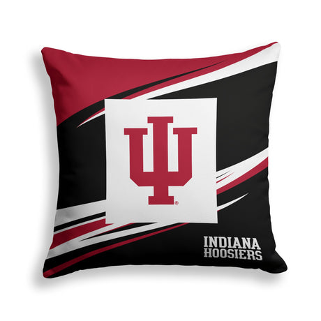 Pixsona Indiana Hoosiers Velocity Throw Pillow