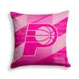 Pixsona Indiana Pacers Pink Motion Throw Pillow