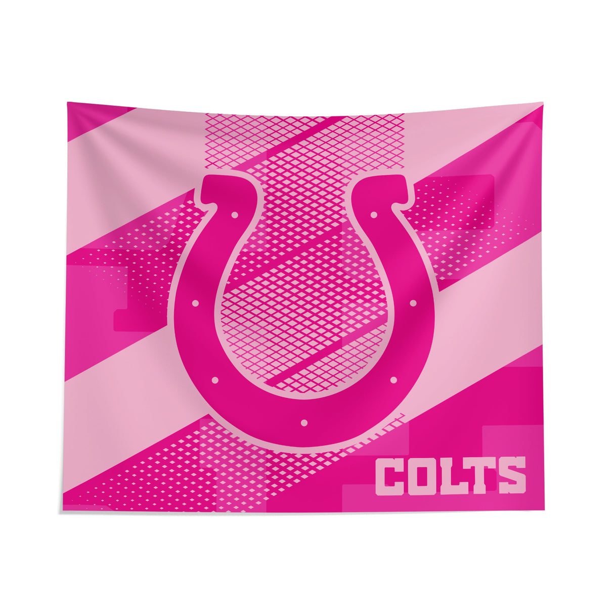 Pixsona Indianapolis Colts Pink Motion Tapestry