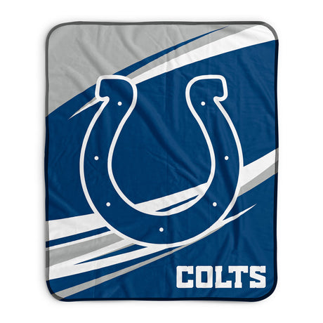 Pixsona Indianapolis Colts Velocity Pixel Fleece Blanket