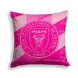 Pixsona Inter Miami CF Pink Motion Throw Pillow