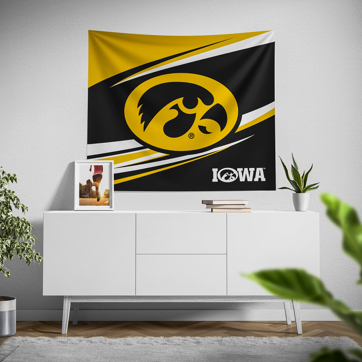 Pixsona Iowa Hawkeyes Velocity Tapestry