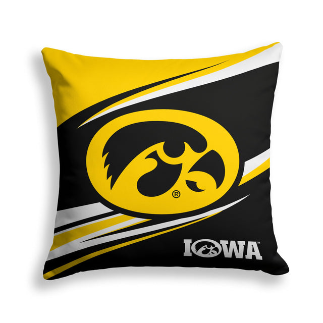 Pixsona Iowa Hawkeyes Velocity Throw Pillow