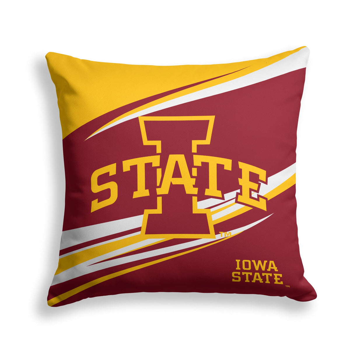 Pixsona Iowa State Cyclones Velocity Throw Pillow