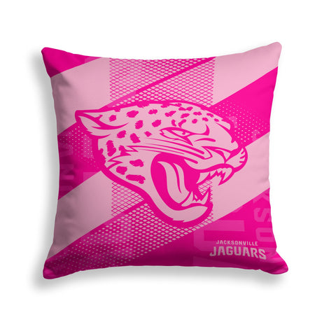 Pixsona Jacksonville Jaguars Pink Motion Throw Pillow