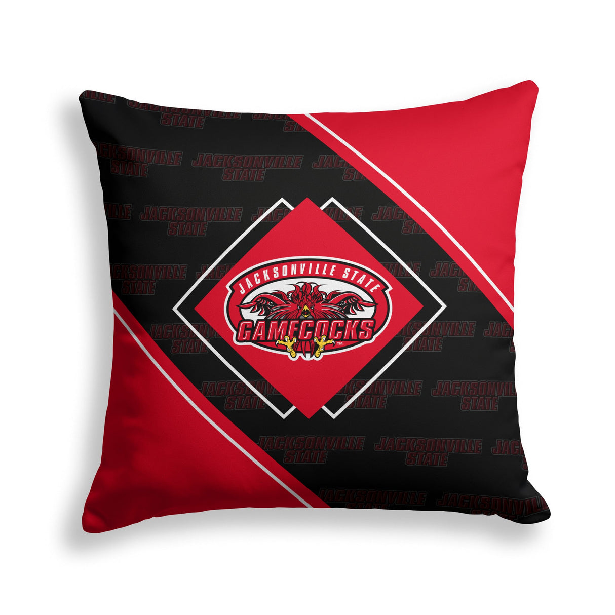 Pixsona Jacksonville State Gamecocks Boxed Throw Pillow