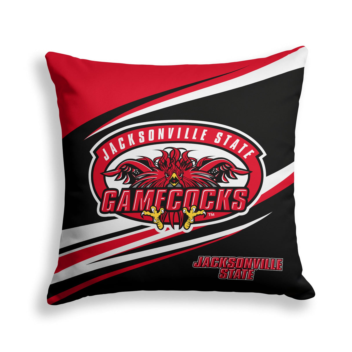 Pixsona Jacksonville State Gamecocks Velocity Throw Pillow